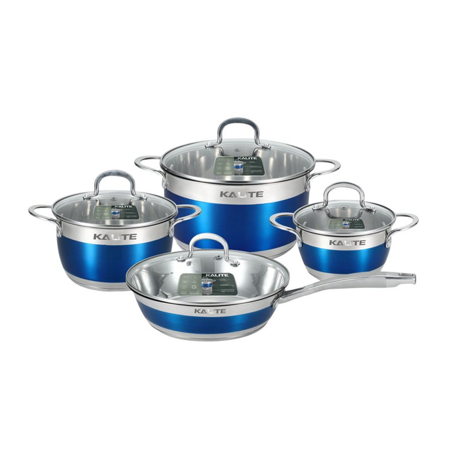 Bộ nồi chảo inox Kalite KL-336